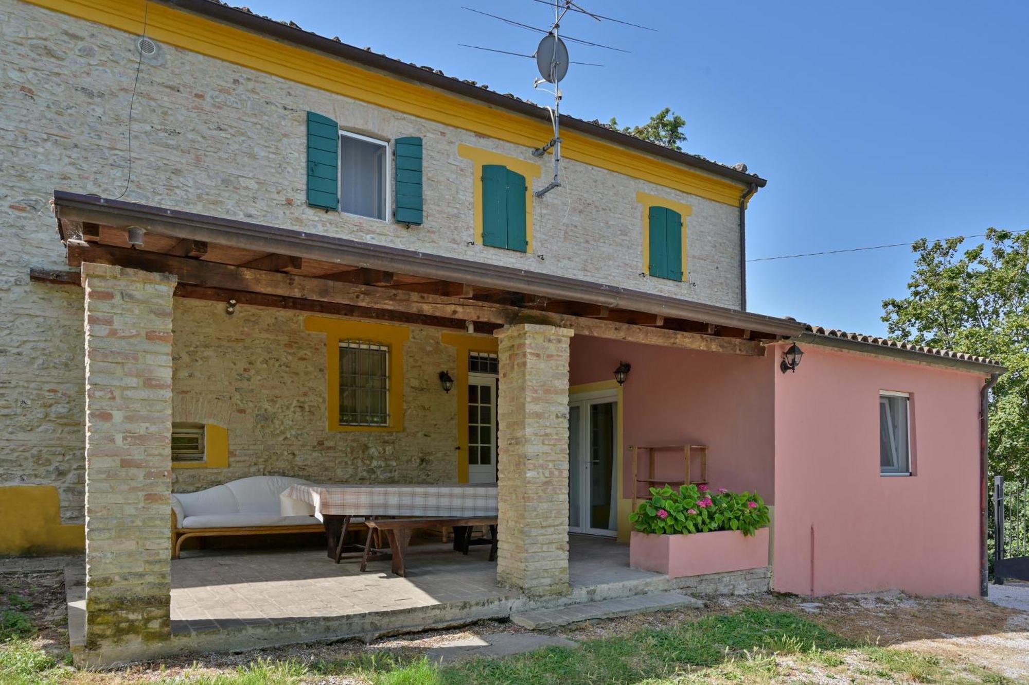 Casale San Teodoro - Mondaino Rn Villa Kültér fotó