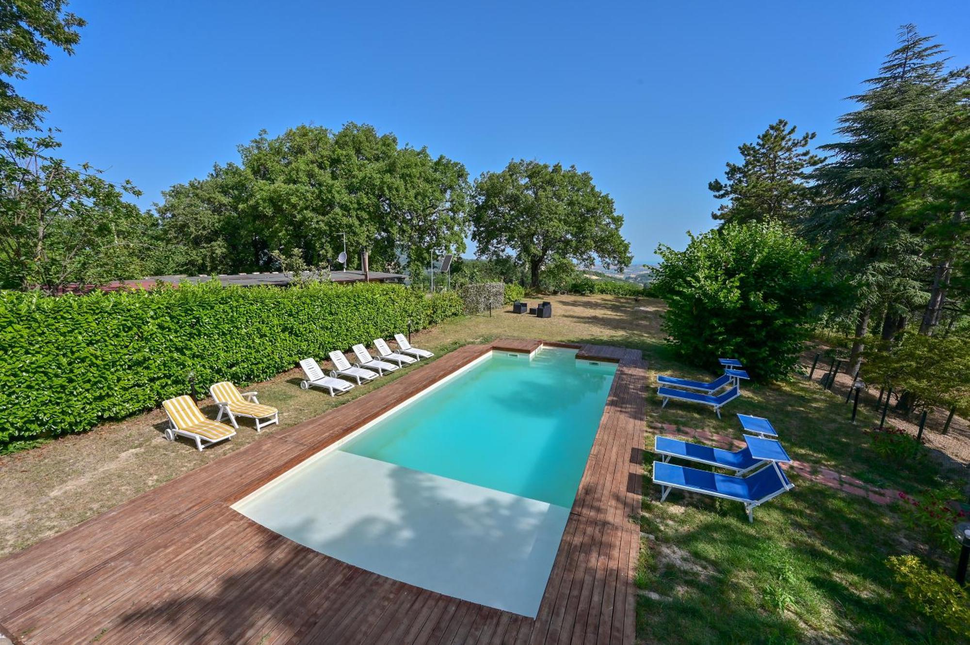 Casale San Teodoro - Mondaino Rn Villa Kültér fotó