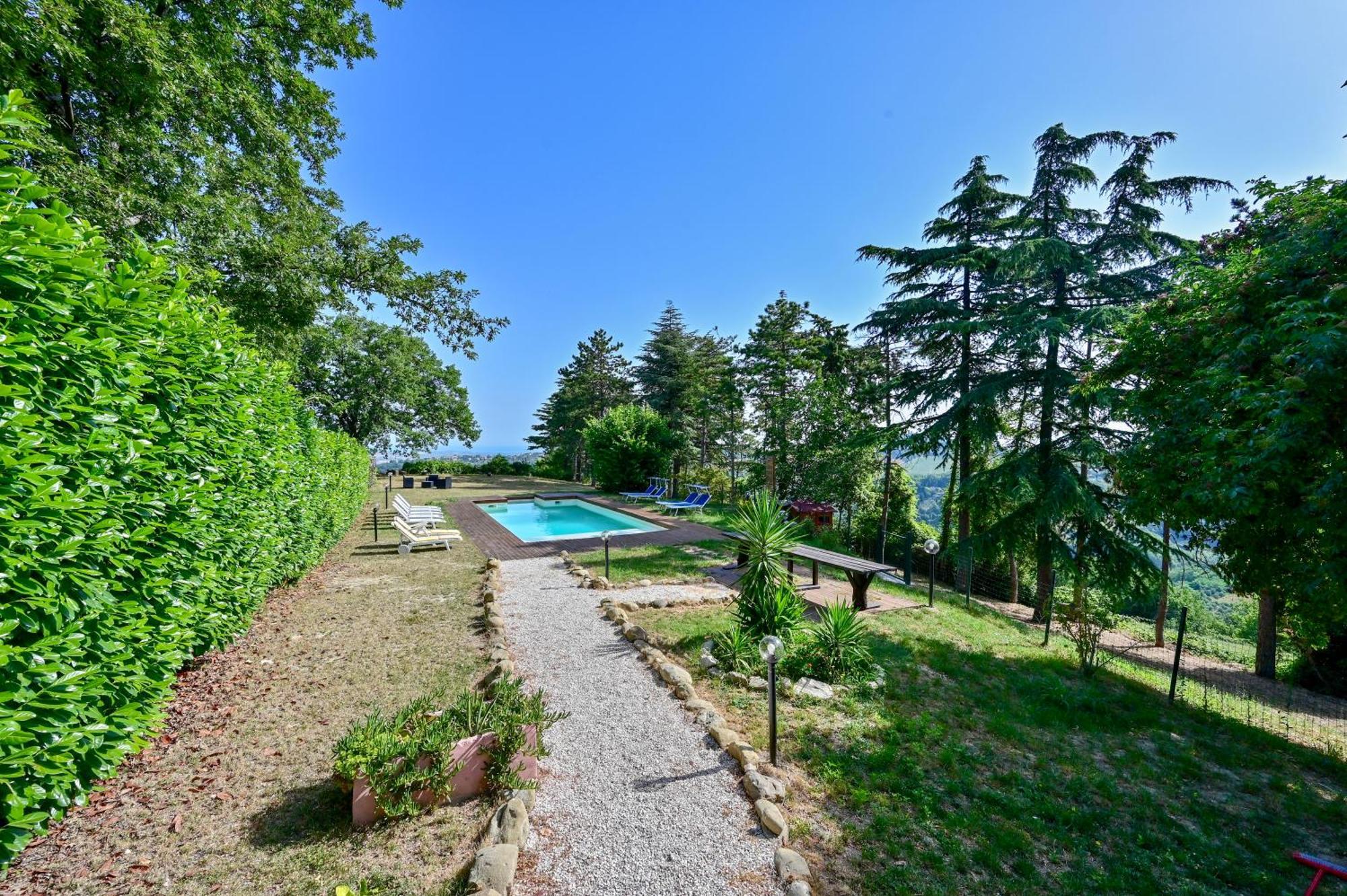 Casale San Teodoro - Mondaino Rn Villa Kültér fotó